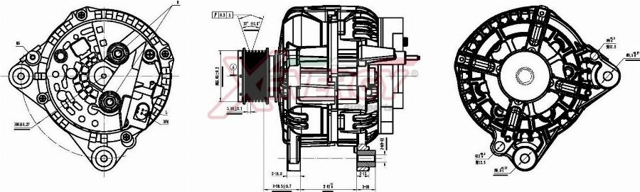 AP XENERGY XAL25015AD - Alternatore www.autoricambi360.it
