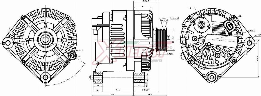 AP XENERGY XAL26915AD - Alternatore www.autoricambi360.it