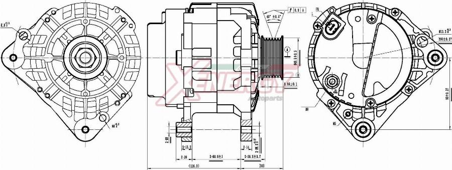 AP XENERGY XAL20815AD - Alternatore www.autoricambi360.it