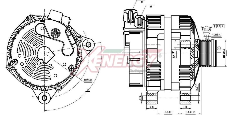 AP XENERGY XAL23215AD - Alternatore www.autoricambi360.it