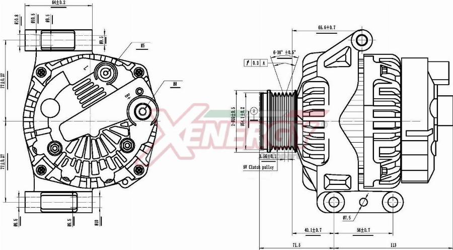 AP XENERGY XAL22030AD - Alternatore www.autoricambi360.it