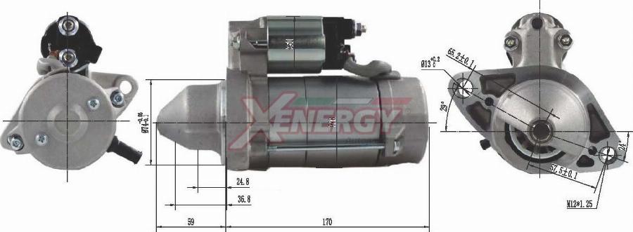 AP XENERGY XST24940AD - Motorino d'avviamento www.autoricambi360.it