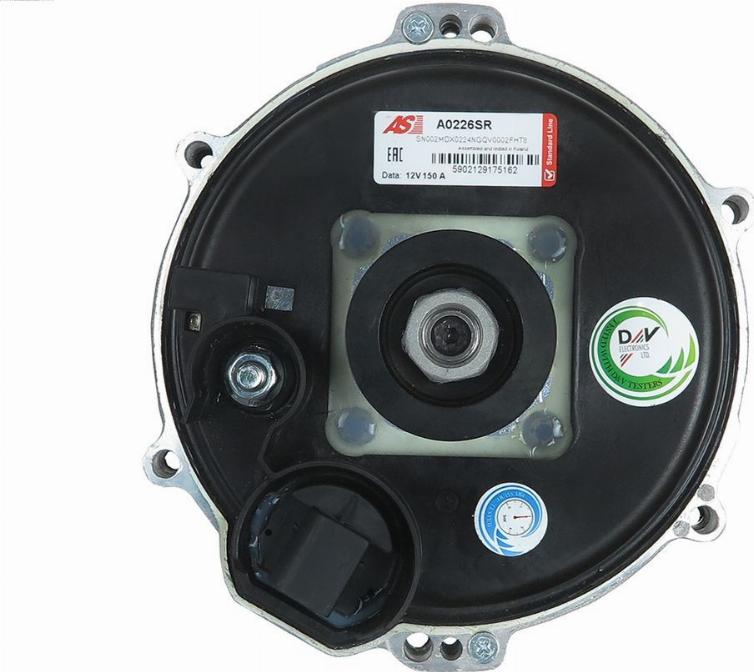 AS-PL A0226SR - Alternatore www.autoricambi360.it
