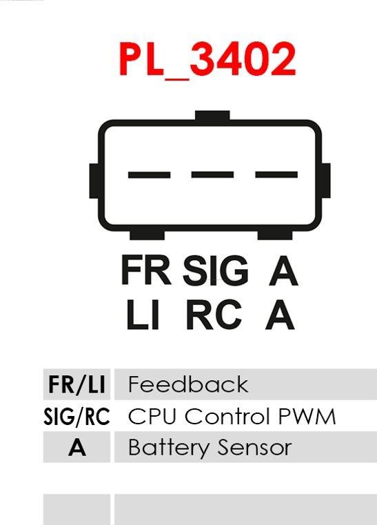 AS-PL A6010SR - Alternatore www.autoricambi360.it