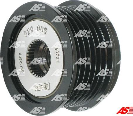 AS-PL AFP3038(LITENS) - Puleggia cinghia, Alternatore www.autoricambi360.it