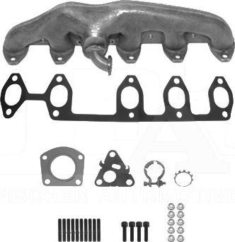 ASSO 91.1023 - Curva di raccordo, Imp. gas scarico www.autoricambi360.it