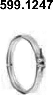 ASSO 599.1247 - Connettore tubi, Imp. gas scarico www.autoricambi360.it