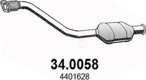 ASSO 34.0058 - Catalizzatore www.autoricambi360.it