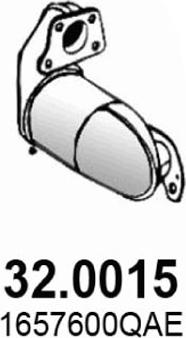 ASSO 32.0015 - Catalizzatore www.autoricambi360.it
