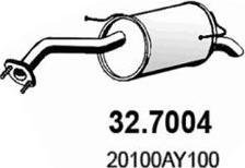ASSO 32.7004 - Silenziatore posteriore www.autoricambi360.it