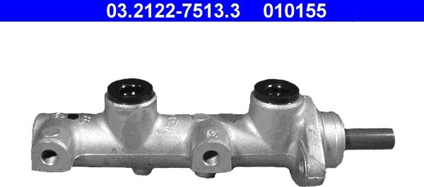 ATE 03.2122-7513.3 - Cilindro maestro del freno www.autoricambi360.it