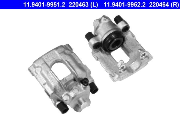 ATE 11.9401-9951.2 - Pinza freno www.autoricambi360.it