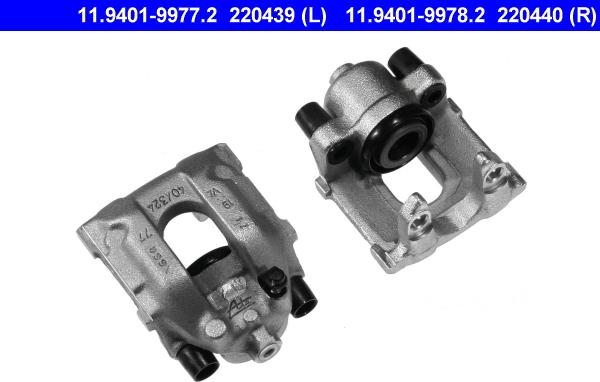 ATE 11.9401-9977.2 - Pinza freno www.autoricambi360.it