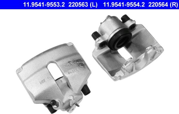 ATE 11.9541-9553.2 - Pinza freno www.autoricambi360.it