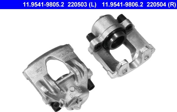 ATE 11.9541-9806.2 - Pinza freno www.autoricambi360.it