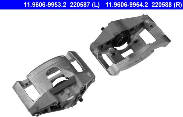 ATE 11.9606-9953.2 - Pinza freno www.autoricambi360.it