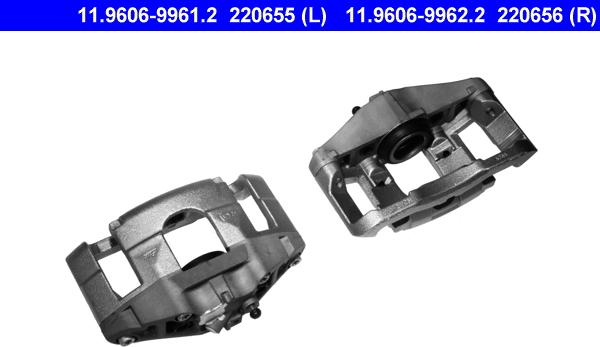 ATE 11.9606-9961.2 - Pinza freno www.autoricambi360.it