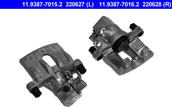 ATE 11.9387-7015.2 - Pinza freno www.autoricambi360.it
