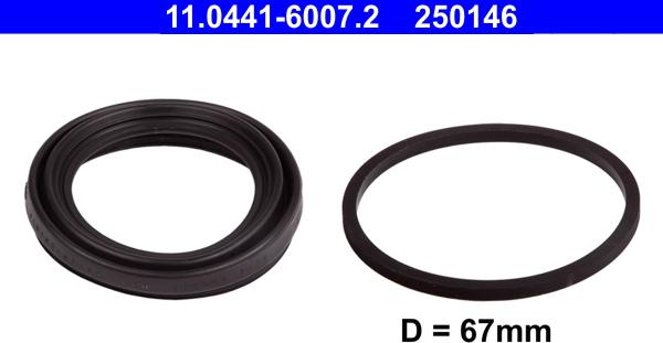 ATE 11.0441-6007.2 - Kit riparazione, Pinza freno www.autoricambi360.it