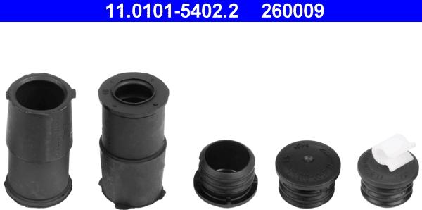 ATE 11.0101-5402.2 - Kit manicotti di guida, Pinza freno www.autoricambi360.it
