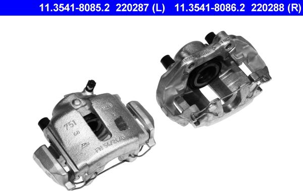 ATE 11.3541-8085.2 - Pinza freno www.autoricambi360.it