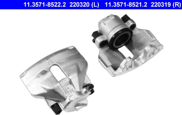ATE 11.3571-8521.2 - Pinza freno www.autoricambi360.it