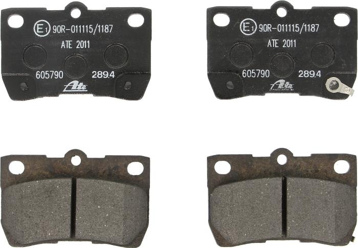 ATE 13.0460-5790.2 - Kit pastiglie freno, Freno a disco www.autoricambi360.it