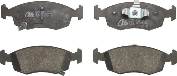ATE 13.0460-7289.2 - Kit pastiglie freno, Freno a disco www.autoricambi360.it