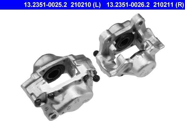 ATE 13.2351-0025.2 - Pinza freno www.autoricambi360.it