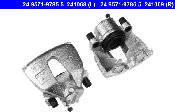 ATE 24.9571-9785.5 - Pinza freno www.autoricambi360.it