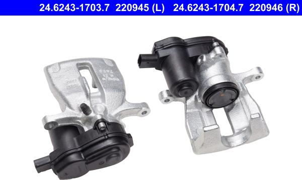 ATE 24.6243-1703.7 - Pinza freno www.autoricambi360.it
