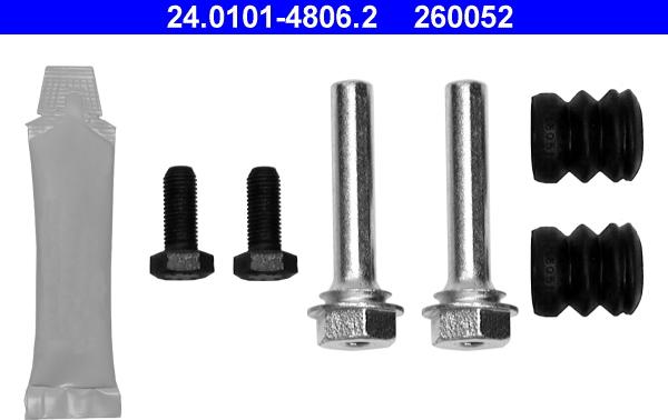 ATE 24.0101-4806.2 - Kit accessori, Pinza freno www.autoricambi360.it