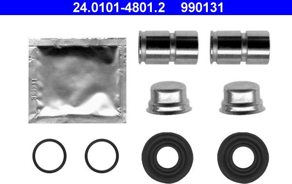 ATE 24.0101-4801.2 - Kit accessori, Pinza freno www.autoricambi360.it
