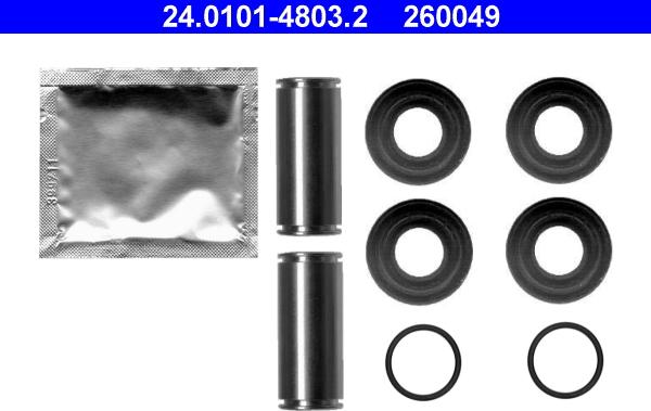 ATE 24.0101-4803.2 - Kit accessori, Pinza freno www.autoricambi360.it