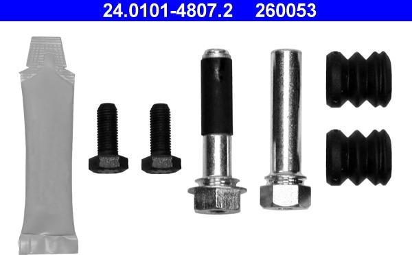 ATE 24.0101-4807.2 - Kit accessori, Pinza freno www.autoricambi360.it