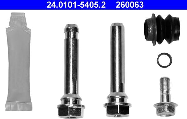 ATE 24.0101-5405.2 - Kit accessori, Pinza freno www.autoricambi360.it