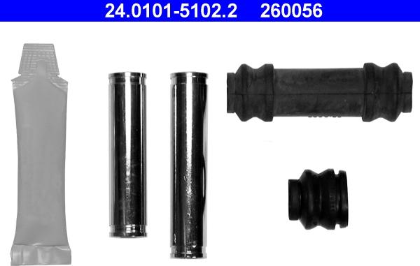 ATE 24.0101-5102.2 - Kit accessori, Pinza freno www.autoricambi360.it