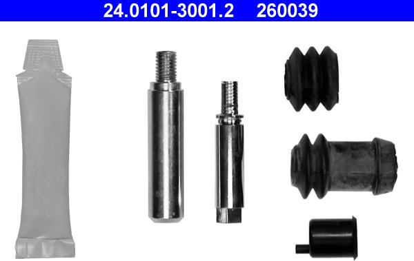ATE 24.0101-3001.2 - Kit accessori, Pinza freno www.autoricambi360.it