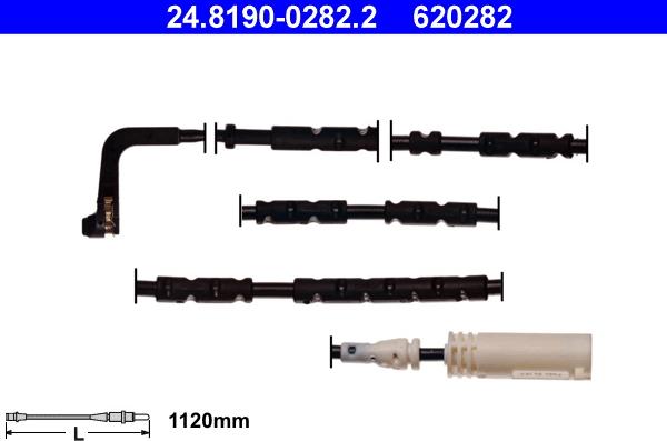 ATE 24.8190-0282.2 - Contatto segnalazione, Usura past. freno / mat. d'attrito www.autoricambi360.it