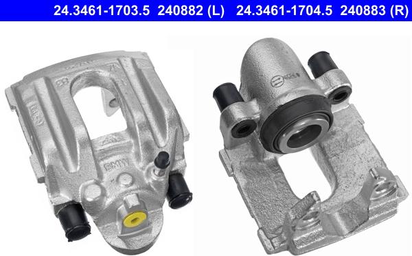 ATE 24.3461-1703.5 - Pinza freno www.autoricambi360.it