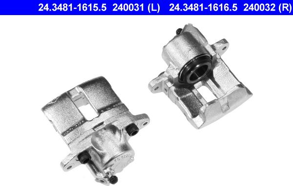ATE 24.3481-1615.5 - Pinza freno www.autoricambi360.it