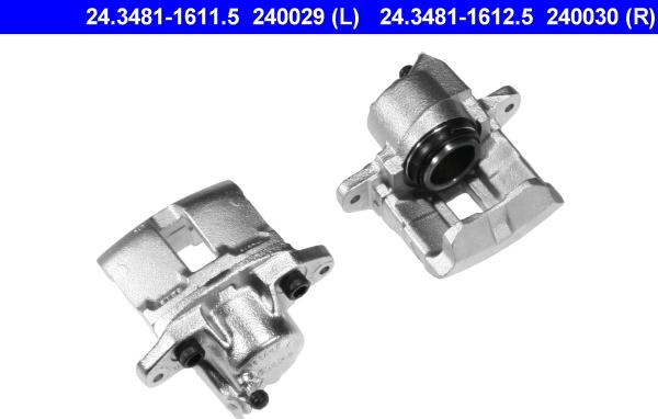 ATE 24.3481-1612.5 - Pinza freno www.autoricambi360.it