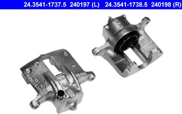 ATE 24.3541-1737.5 - Pinza freno www.autoricambi360.it