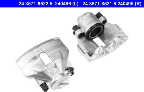 ATE 24.3571-8521.5 - Pinza freno www.autoricambi360.it