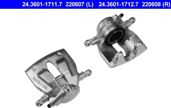ATE 24.3601-1711.7 - Pinza freno www.autoricambi360.it