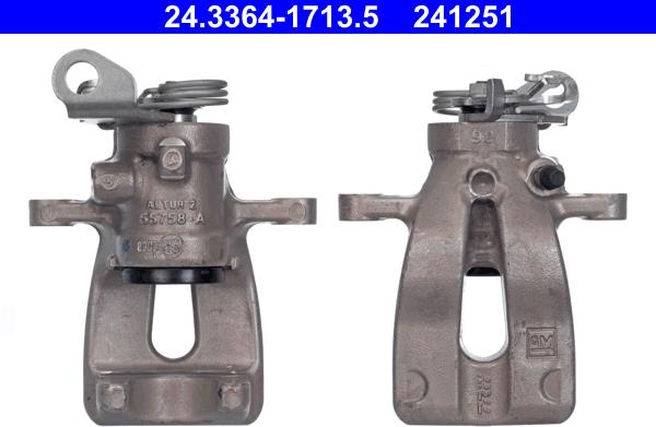 ATE 24.3364-1713.5 - Pinza freno www.autoricambi360.it