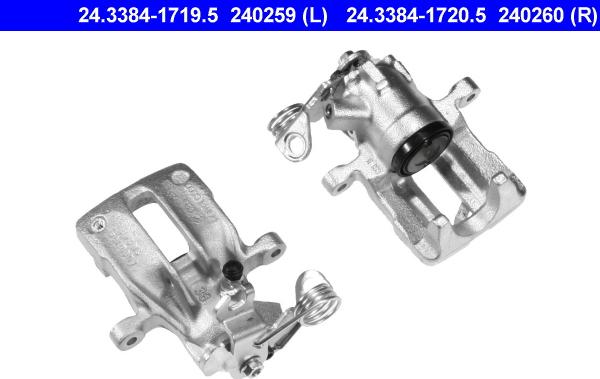 ATE 24.3384-1719.5 - Pinza freno www.autoricambi360.it