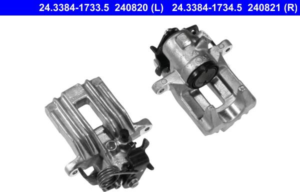ATE 24.3384-1733.5 - Pinza freno www.autoricambi360.it