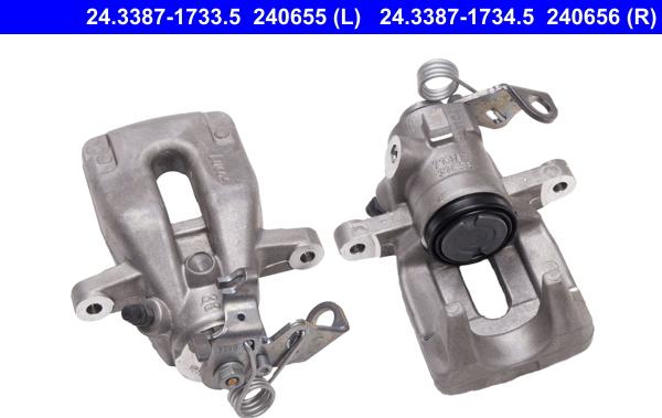 ATE 24.3387-1733.5 - Pinza freno www.autoricambi360.it