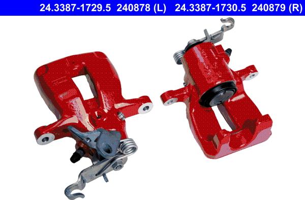 ATE 24.3387-1729.5 - Pinza freno www.autoricambi360.it